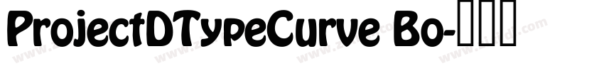 ProjectDTypeCurve Bo字体转换